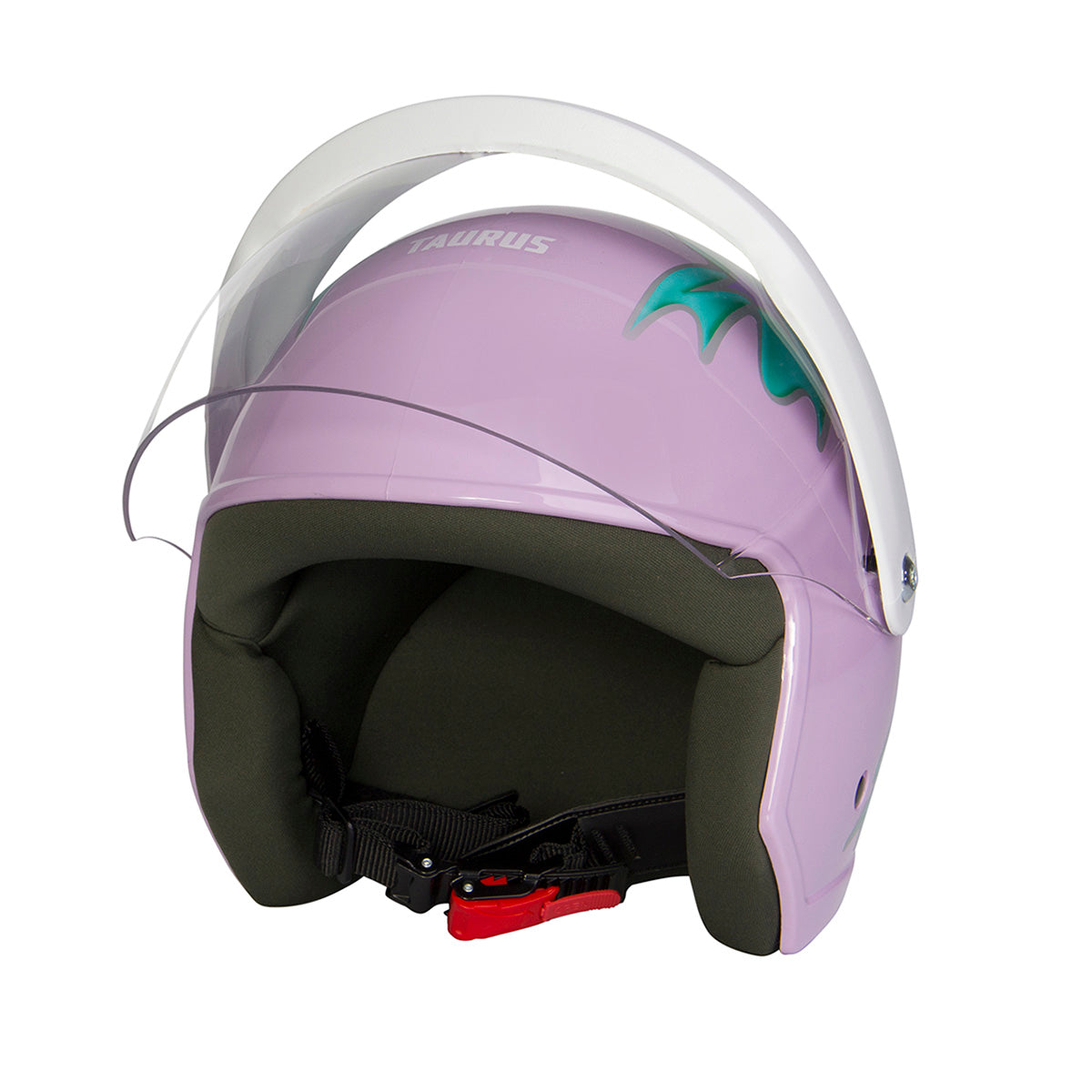 Capacete Wind Visor Femme Lilas Verde
