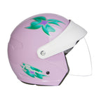 Capacete Wind Visor Femme Lilas Verde