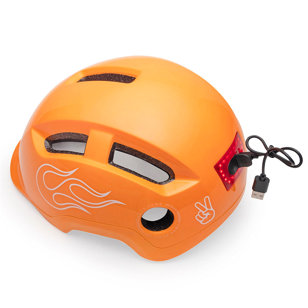 Capacete Urban Sports Laranja