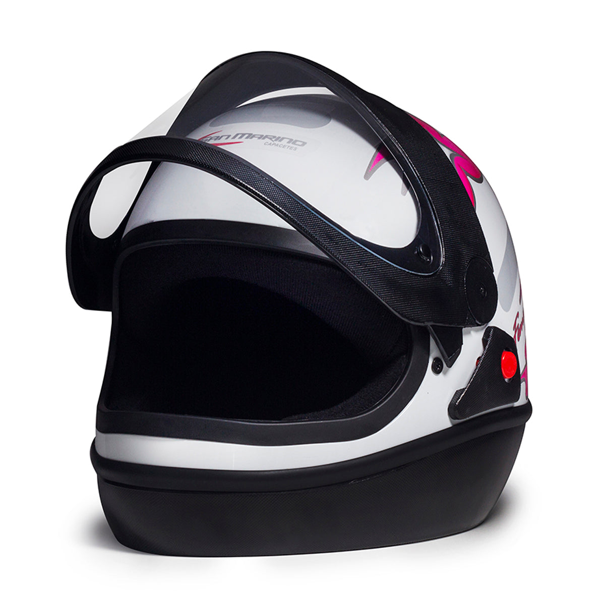 Capacete San Marino Femme Branco