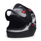 Capacete San Marino Grafic Prata