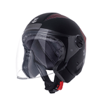 Capacete Joy23 Street Flamengo Preto