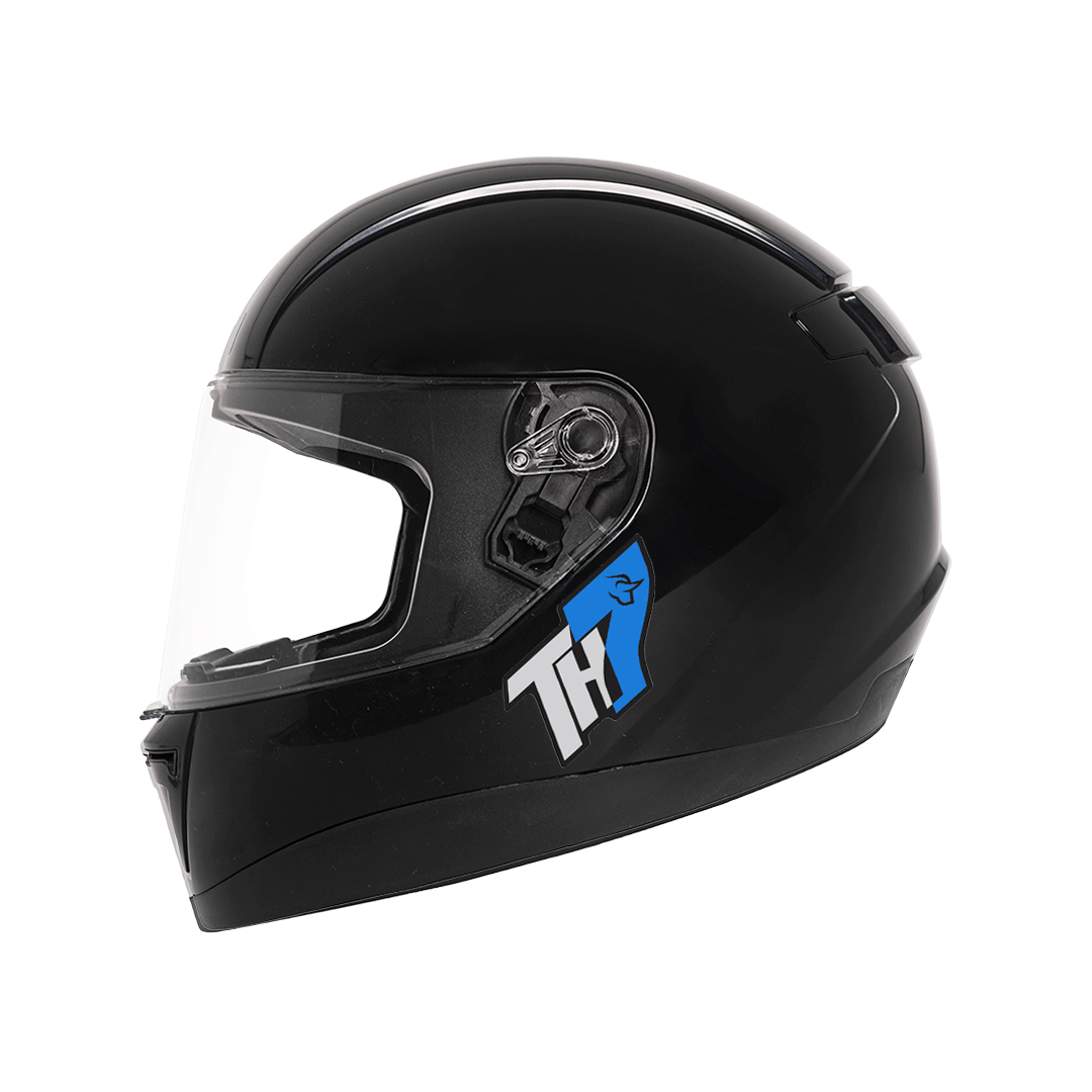 Capacete TH7 Preto Brilho