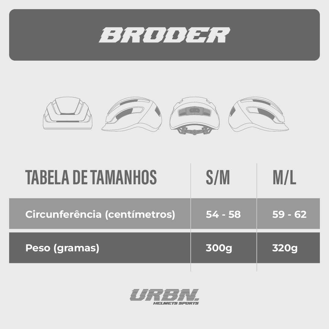 Capacete Urban Sports Broder Flamengo Off-White