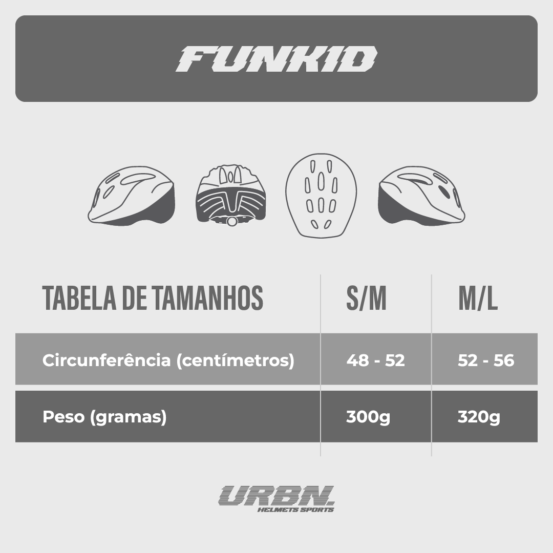 Capacete Infantil Urban Sports Fun Kid Camo Azul