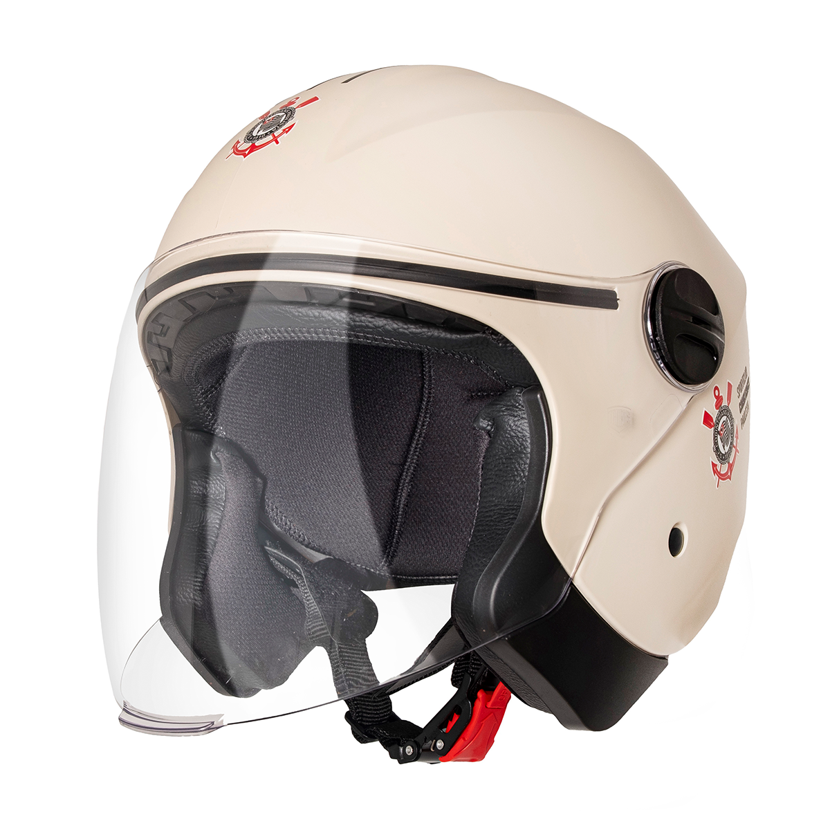 Capacete Joy23 Street Corinthians Bege