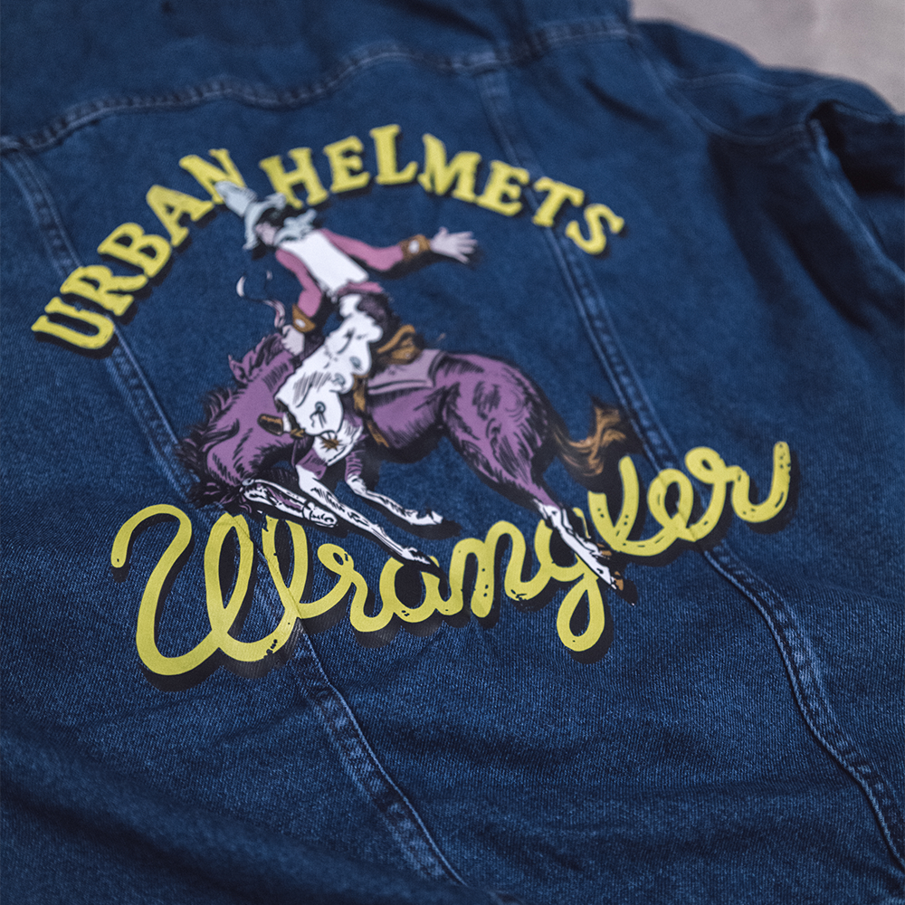 Jaqueta Jeans Collab Urban x Wrangler