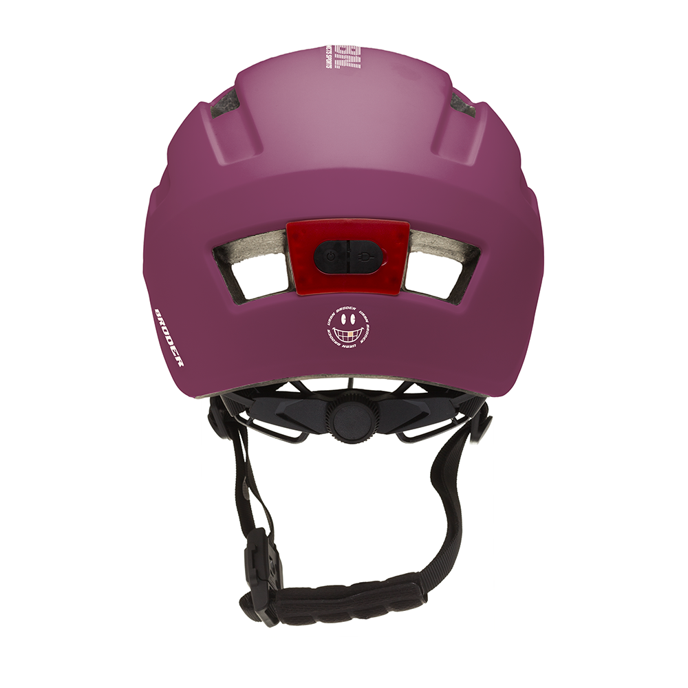 Capacete Urban Sports Broder Purple Haze Flames